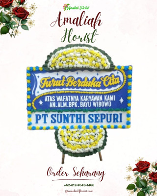 Papan Bunga Duka di Cikembang